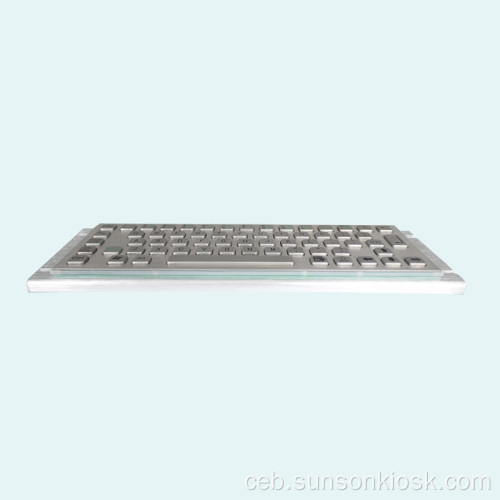 Gahi nga Metal Keyboard ug Touch Pad